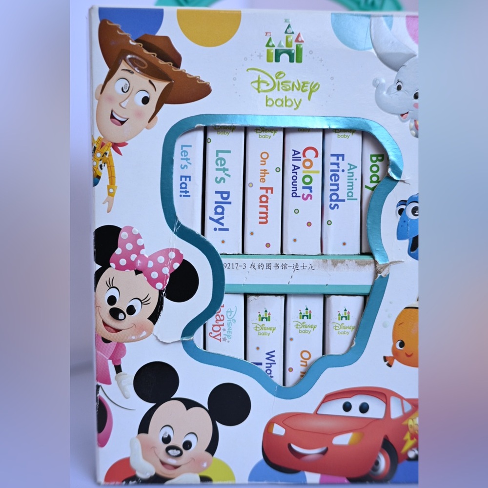 Disney Baby Board Set Classic Disney Character “Book Block” Edition - Picture 2 of 8